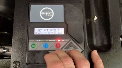 Remove the black cover from around the controller. . How to reset generac evolution controller